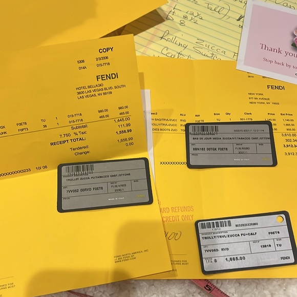 Fendi travel makeup / Train case - Picture 15 of 15